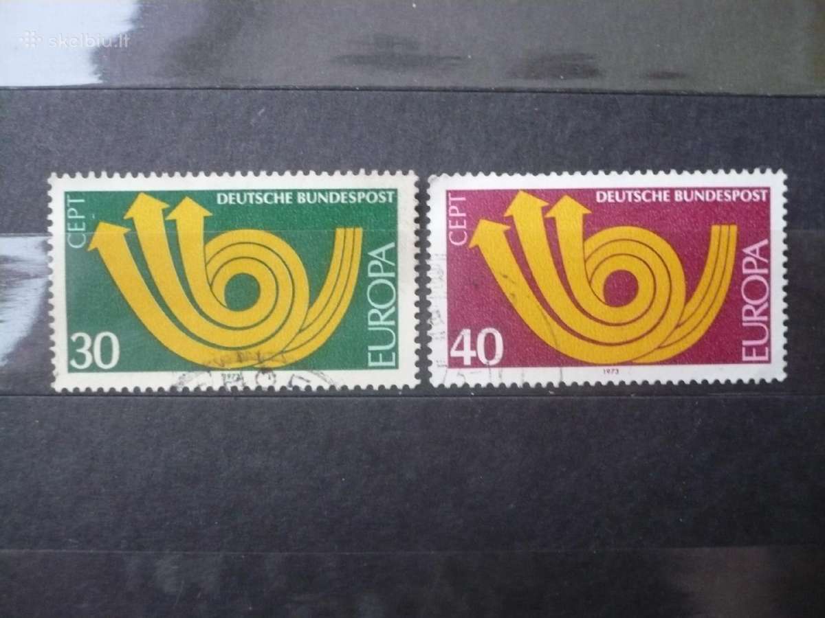 1973 m. Europa pašto ženklai