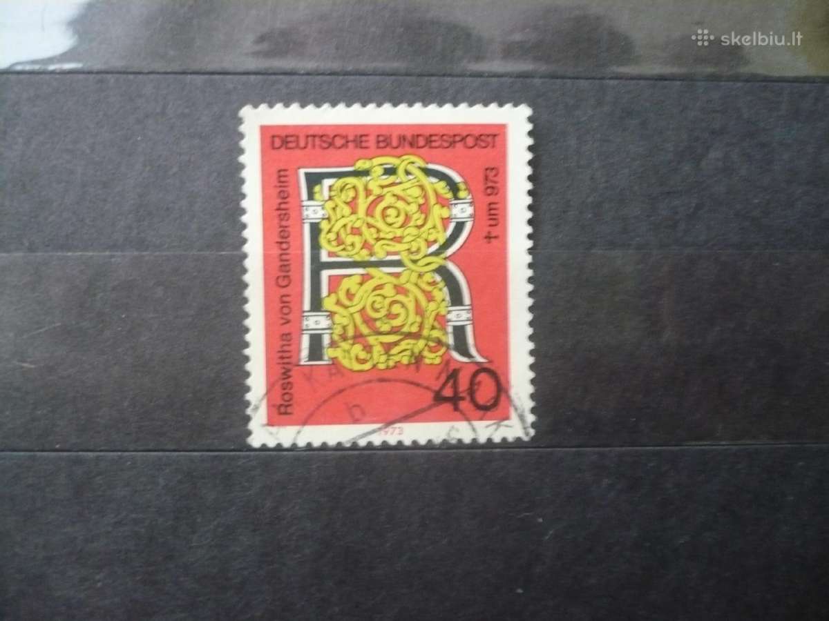 1973 m. 1000-osios poeto Roswitha von Gandersheim