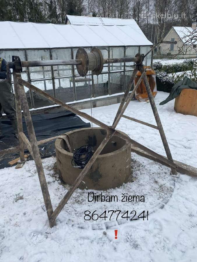 Šulinių kasimas,gilinimas,valymas,restauravimas. - nuotraukos Nr. 11