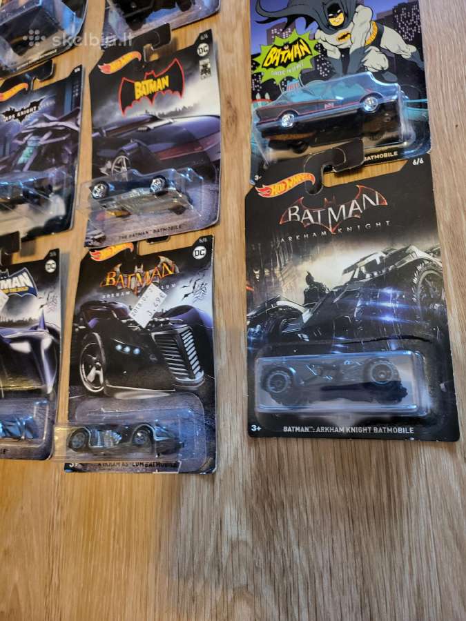 Hot Wheels Batman Batmobile Series modeliukai - nuotraukos Nr. 10