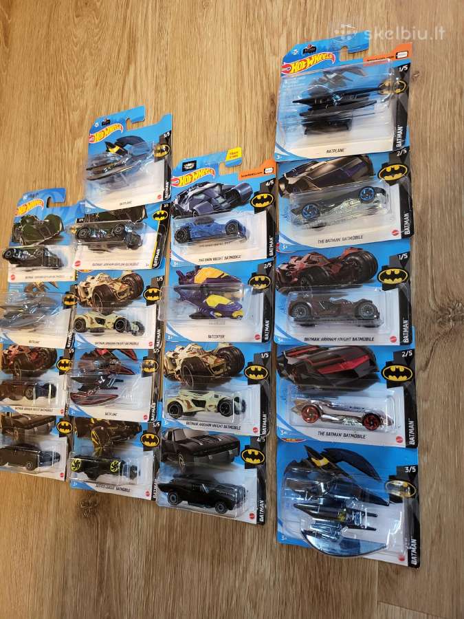Hot Wheels Batman Tm modeliukai