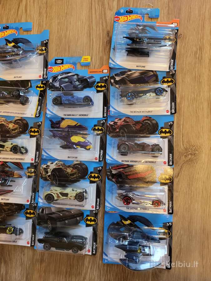Hot Wheels Batman Tm modeliukai - nuotraukos Nr. 3