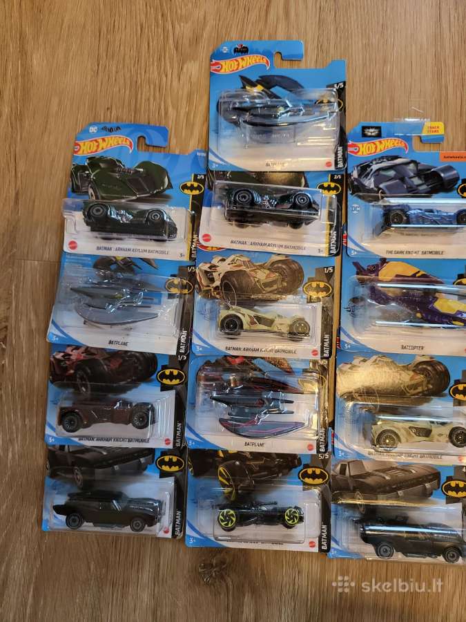 Hot Wheels Batman Tm modeliukai - nuotraukos Nr. 4
