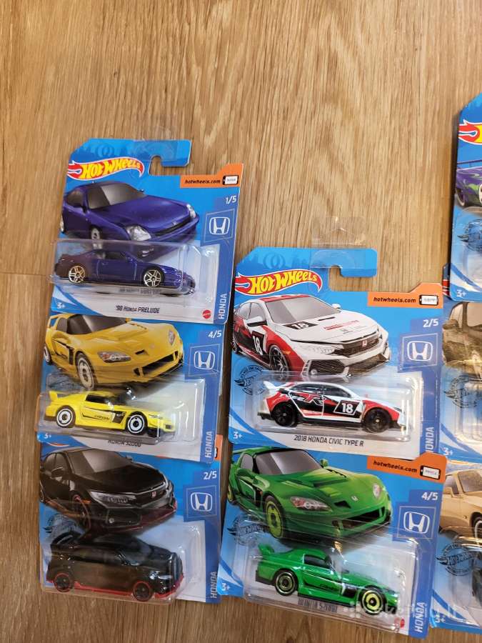 Hot Wheels Honda / Porsche modeliukai - nuotraukos Nr. 4