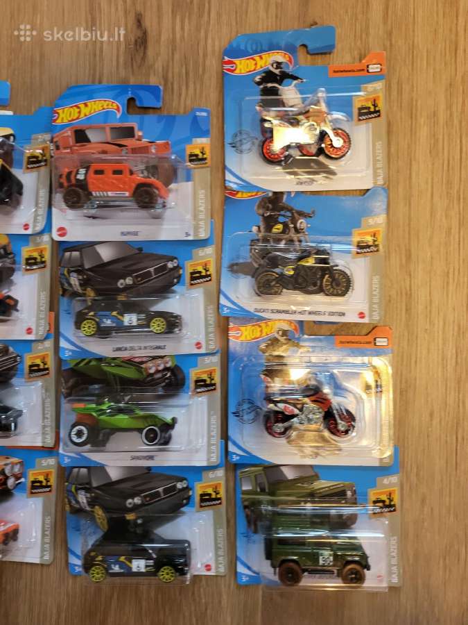 Hot Wheels Hw Bajablazers modeliukai - nuotraukos Nr. 4