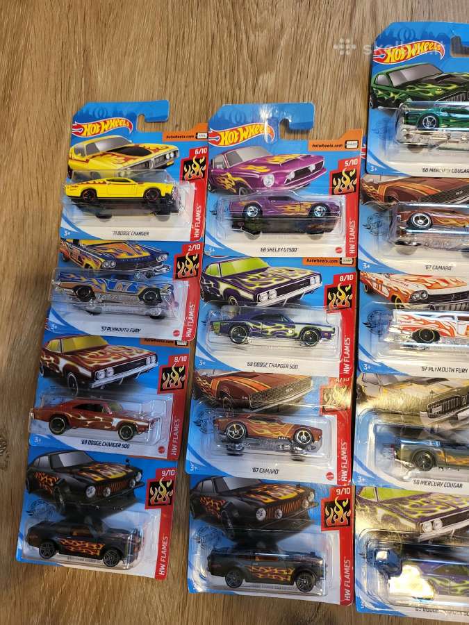 Hot Wheels Hw Flames modeliukai - nuotraukos Nr. 5