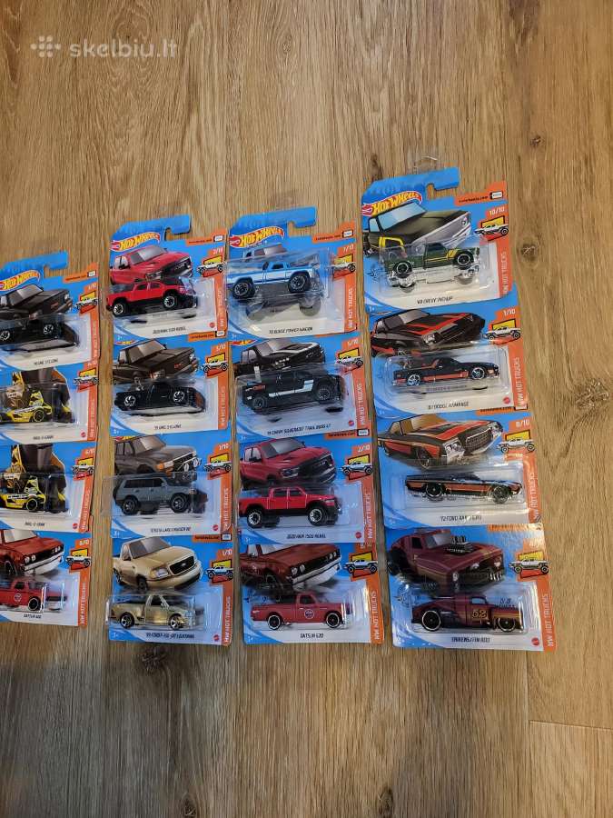 Hot Wheels Hw Hot Trucks modeliukai - nuotraukos Nr. 2