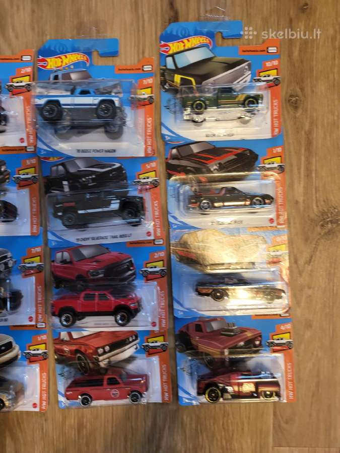 Hot Wheels Hw Hot Trucks modeliukai - nuotraukos Nr. 3