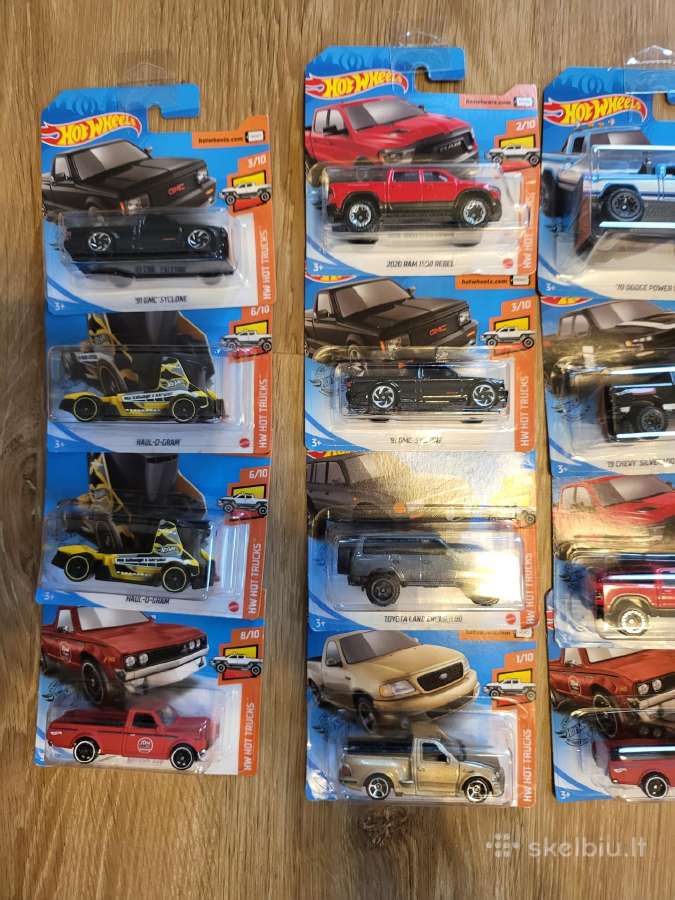 Hot Wheels Hw Hot Trucks modeliukai - nuotraukos Nr. 4