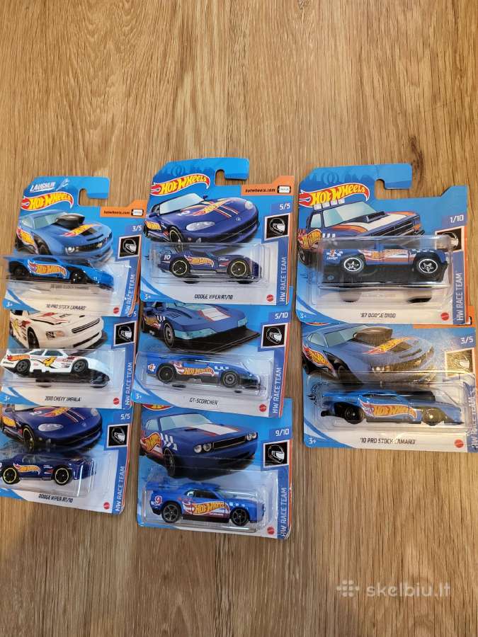 Hot Wheels Hw Race Team modeliukai - nuotraukos Nr. 2
