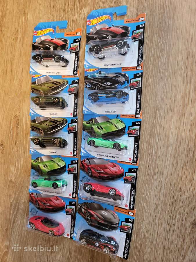 Hot Wheels Hw Roadsters modeliukai - nuotraukos Nr. 2