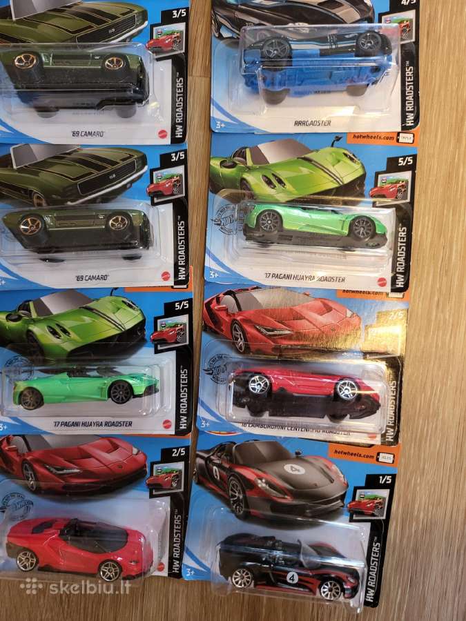 Hot Wheels Hw Roadsters modeliukai - nuotraukos Nr. 4