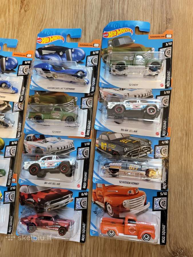 Hot Wheels Hw Rod Squad modeliukai - nuotraukos Nr. 3