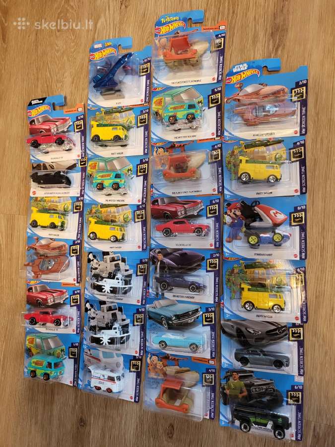Hot Wheels Hw Screen Time modeliukai - nuotraukos Nr. 2