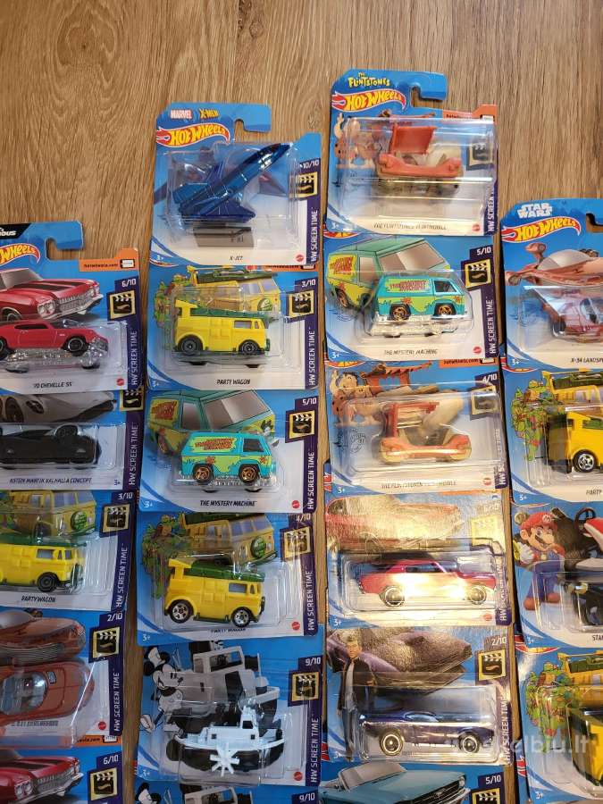 Hot Wheels Hw Screen Time modeliukai - nuotraukos Nr. 4