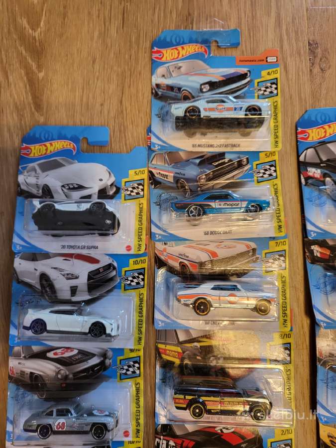 Hot Wheels Hw Speed Graphics modeliukai - nuotraukos Nr. 2