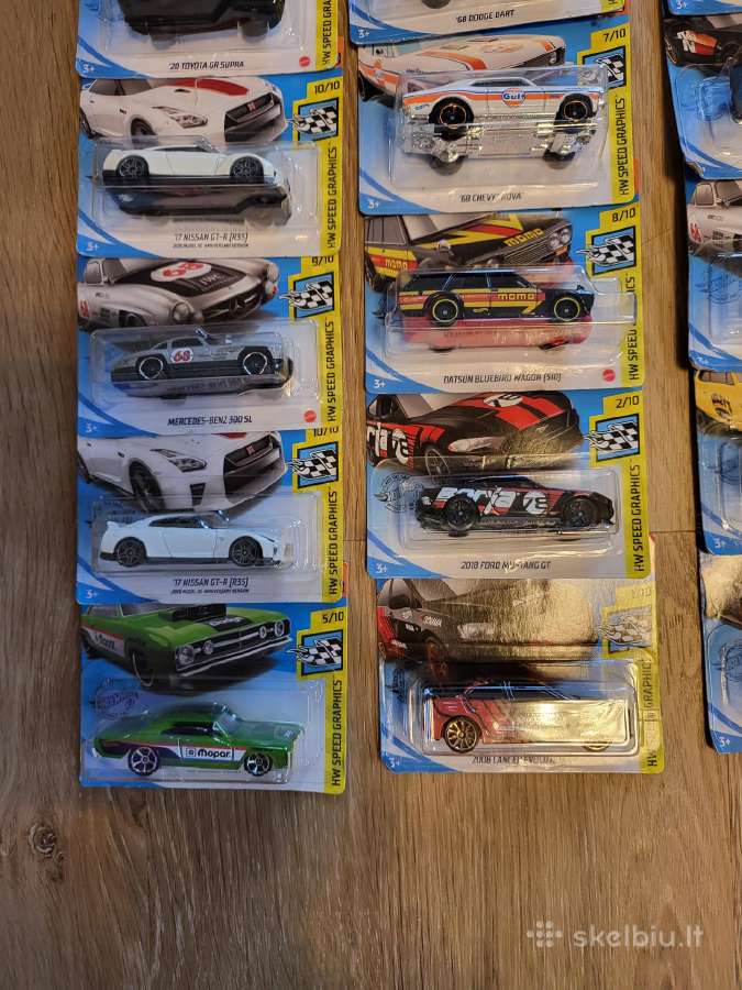 Hot Wheels Hw Speed Graphics modeliukai - nuotraukos Nr. 4