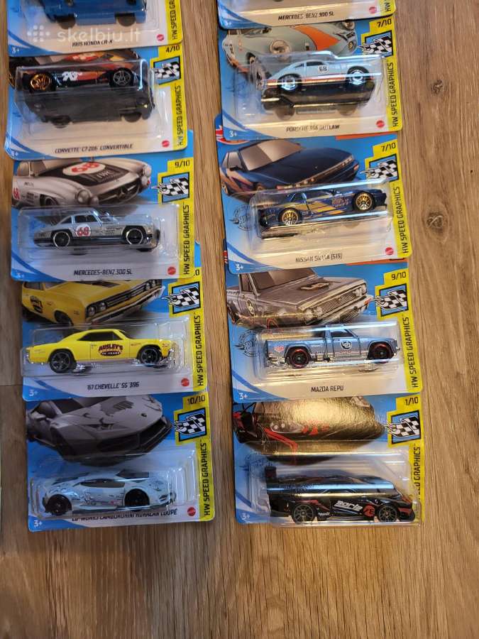 Hot Wheels Hw Speed Graphics modeliukai - nuotraukos Nr. 5