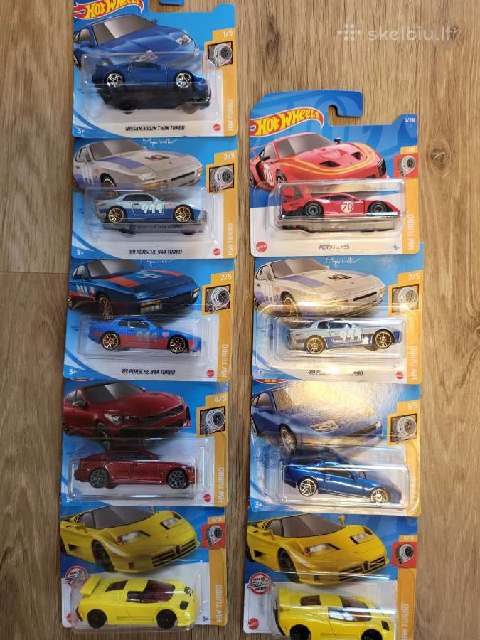 Hot Wheels Hw Turbo modeliukai - nuotraukos Nr. 3