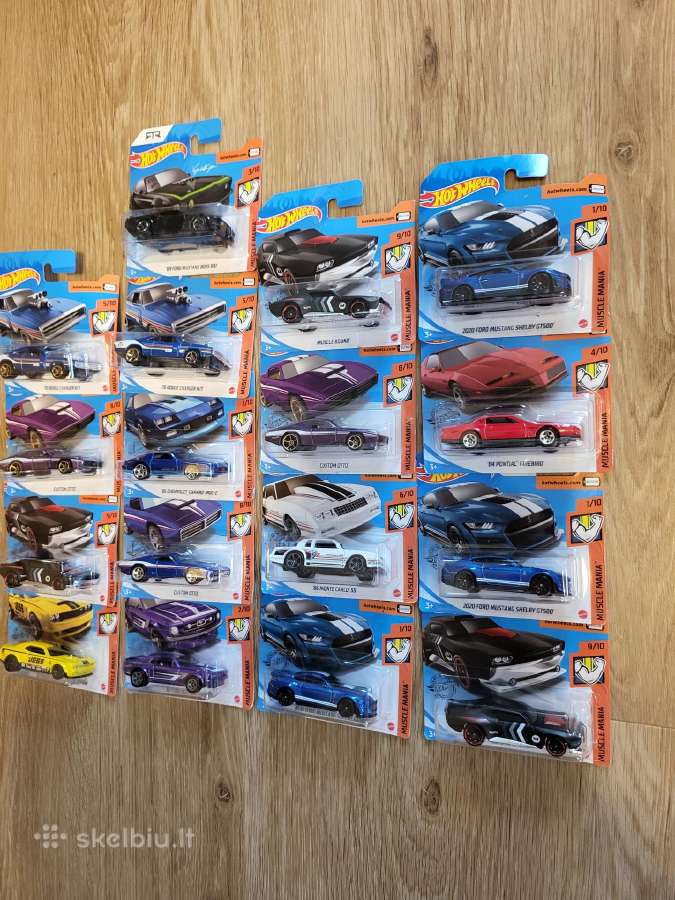 Hot Wheels Hw Musclemania modeliukai - nuotraukos Nr. 2