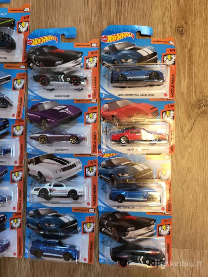 Hot Wheels Hw Musclemania modeliukai - nuotraukos Nr. 3