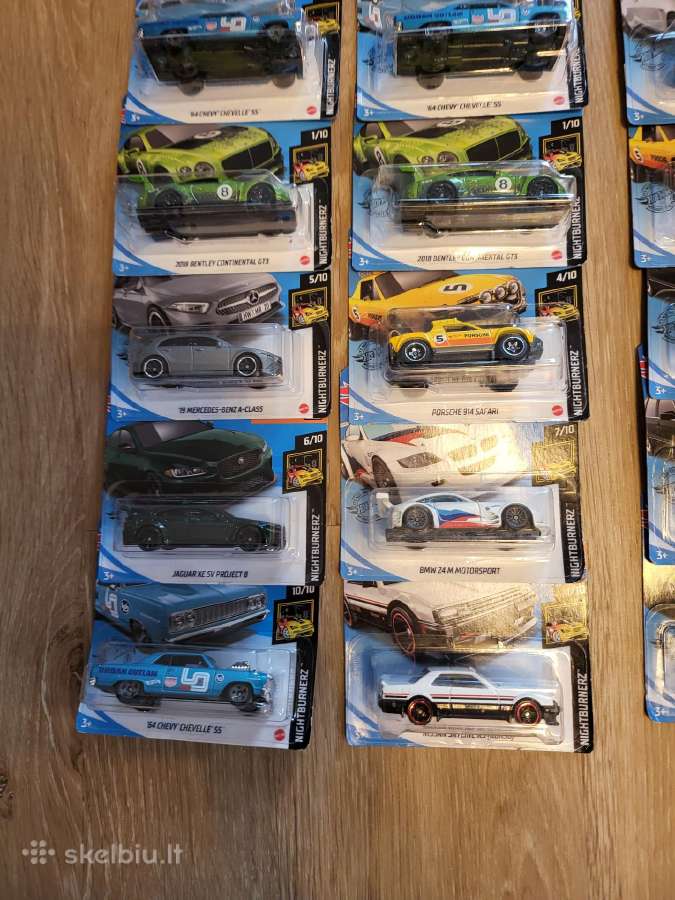 Hot Wheels Nightburnerz modeliukai - nuotraukos Nr. 4