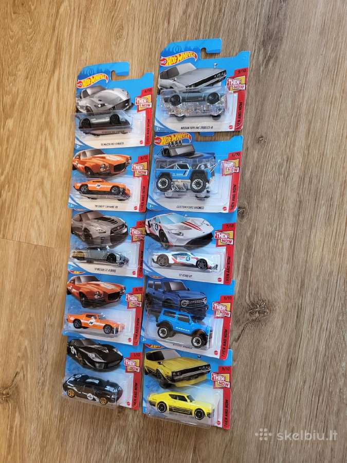 Hot Wheels Then And Now modeliukai - nuotraukos Nr. 2