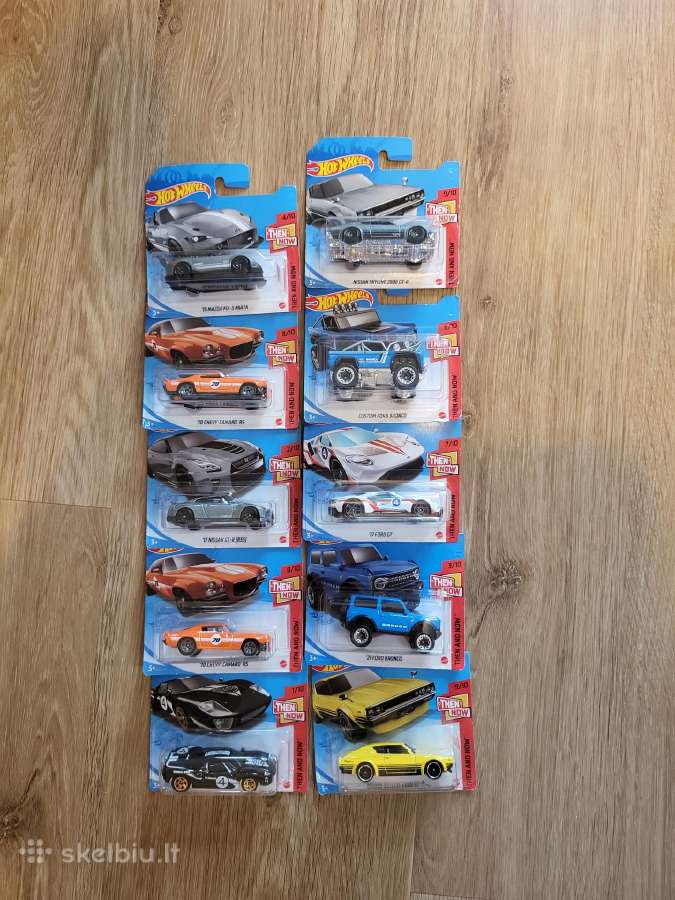 Hot Wheels Then And Now modeliukai - nuotraukos Nr. 3
