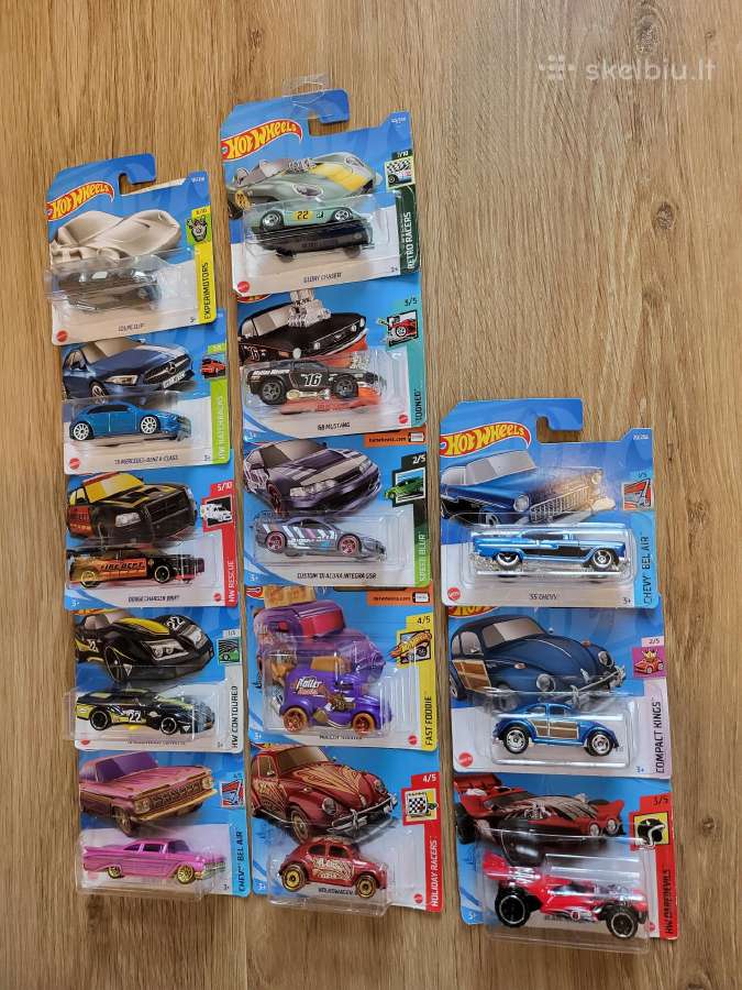Hot Wheels įvairių kolekcijų modeliukai - nuotraukos Nr. 2