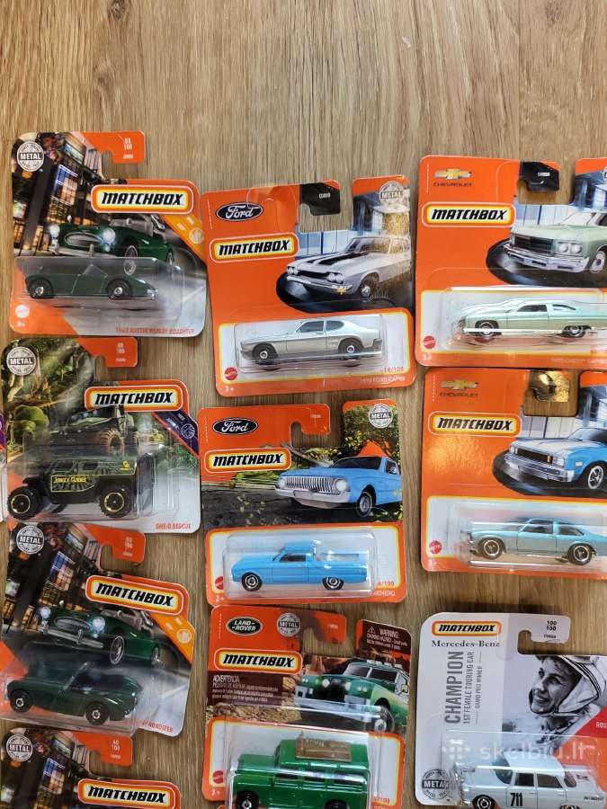 Matchbox įvairių kolekcijų modeliukai 2 - nuotraukos Nr. 3