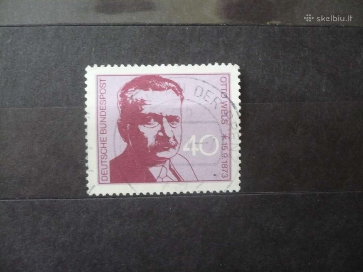 1973m. 100-osios socialdemokrato Otto Welso gimimo