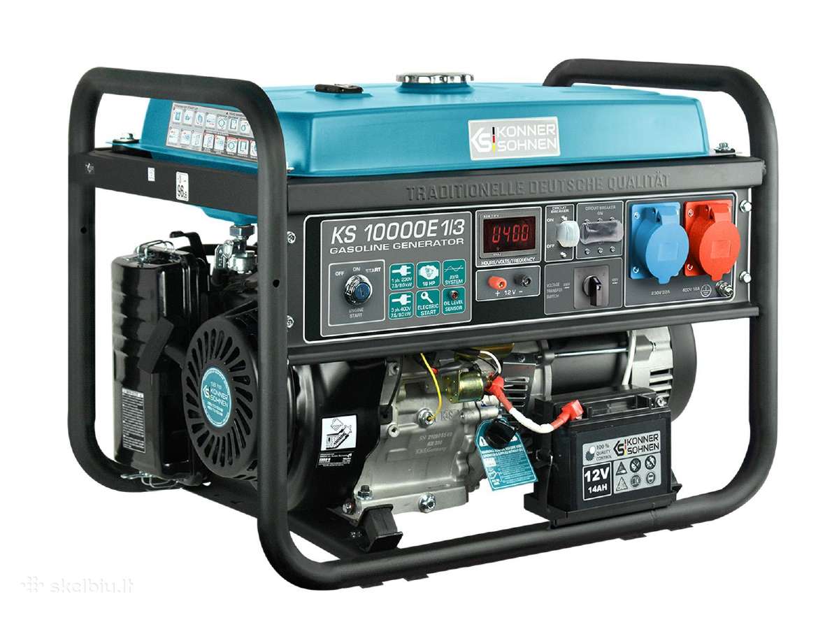 Elektros generatorius trifazis 8kw - nuotraukos Nr. 8
