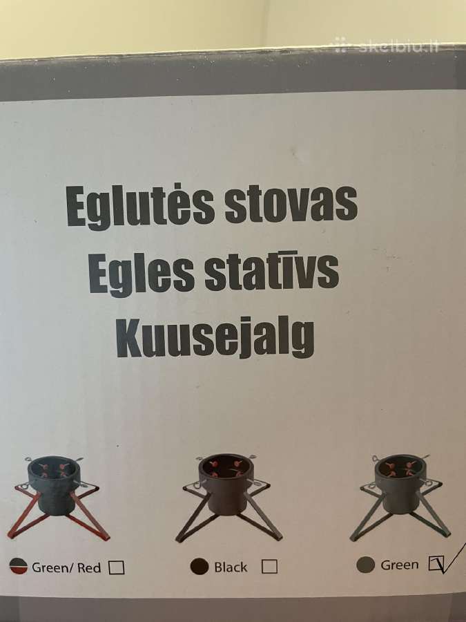 Eglutes stovas