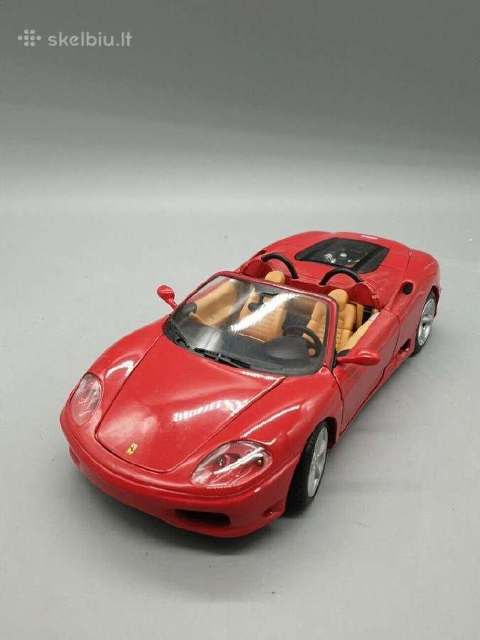 1:18 Hot Wheels Ferrari 360 Spider Cabrio modeliuk