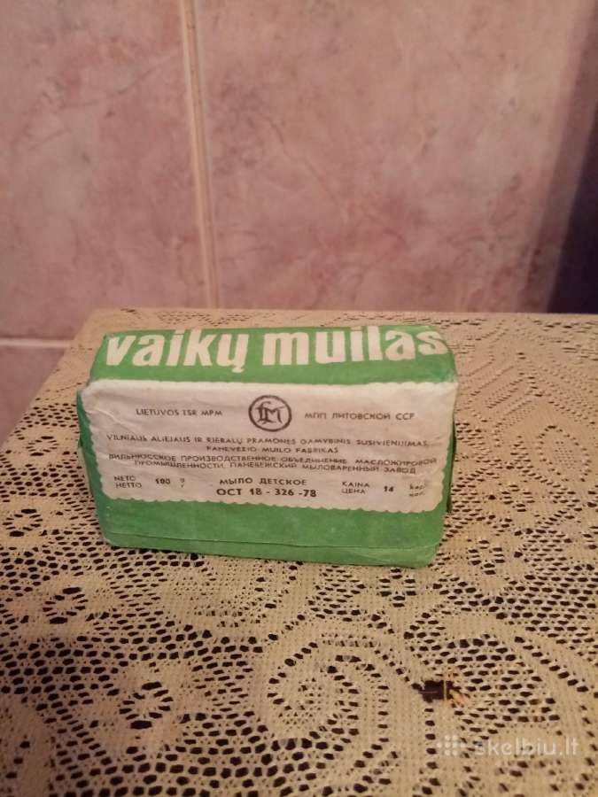 Ltsr Laikotarpiu Pagamintas Muilas Vaikams.origina - nuotraukos Nr. 5