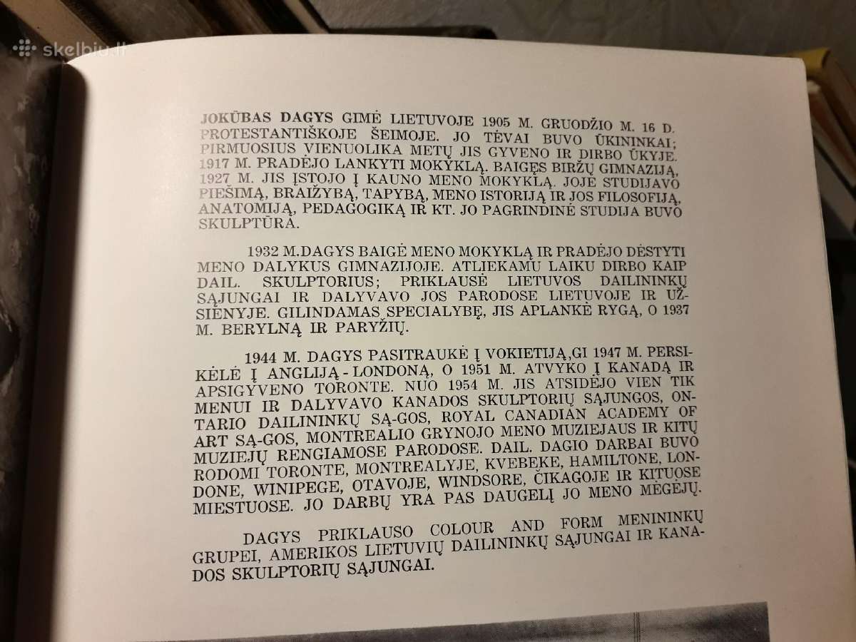 Dr. Otto Schneid "Dagys sculptures and paintings" - nuotraukos Nr. 5