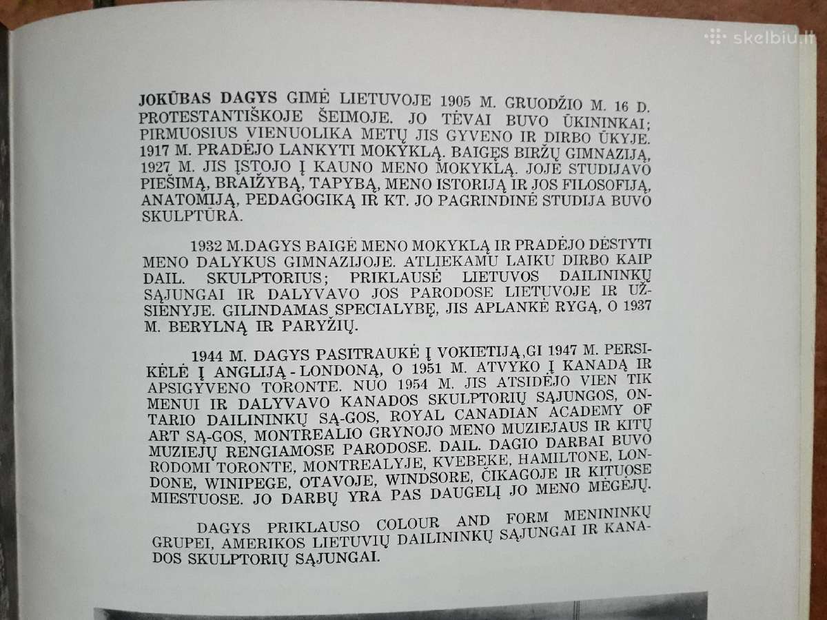Dr. Otto Schneid "Dagys sculptures and paintings" - nuotraukos Nr. 6