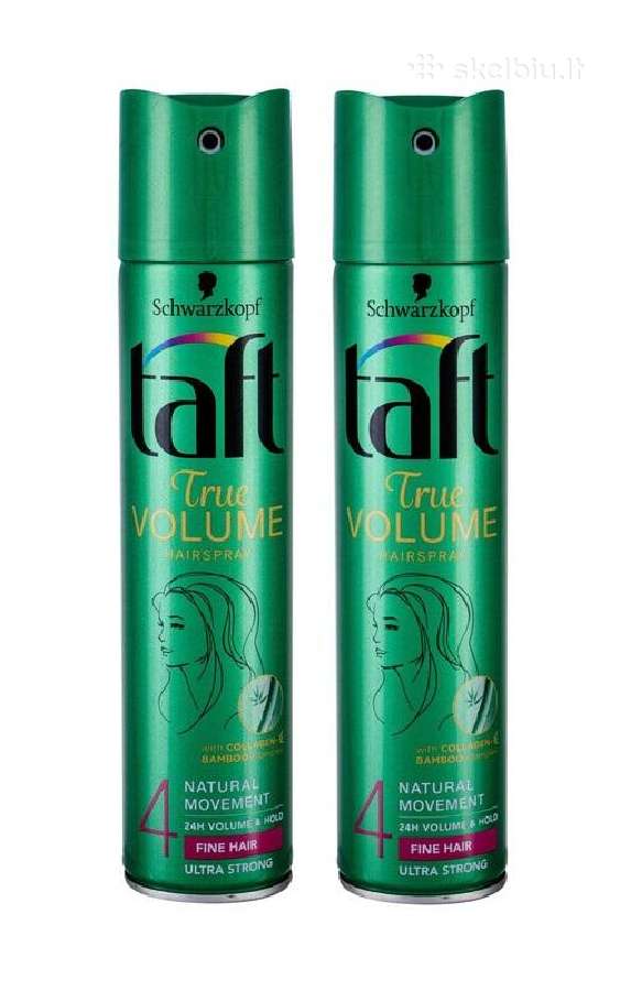 Plaukų lakas Taft Volume, 2 vnt. x 250ml.