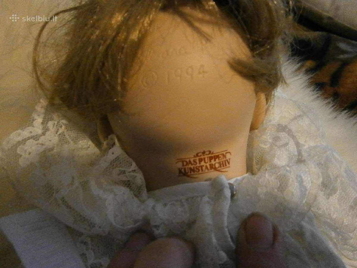 Tikroviška porcelianinė lėlė 1994 metų - nuotraukos Nr. 3