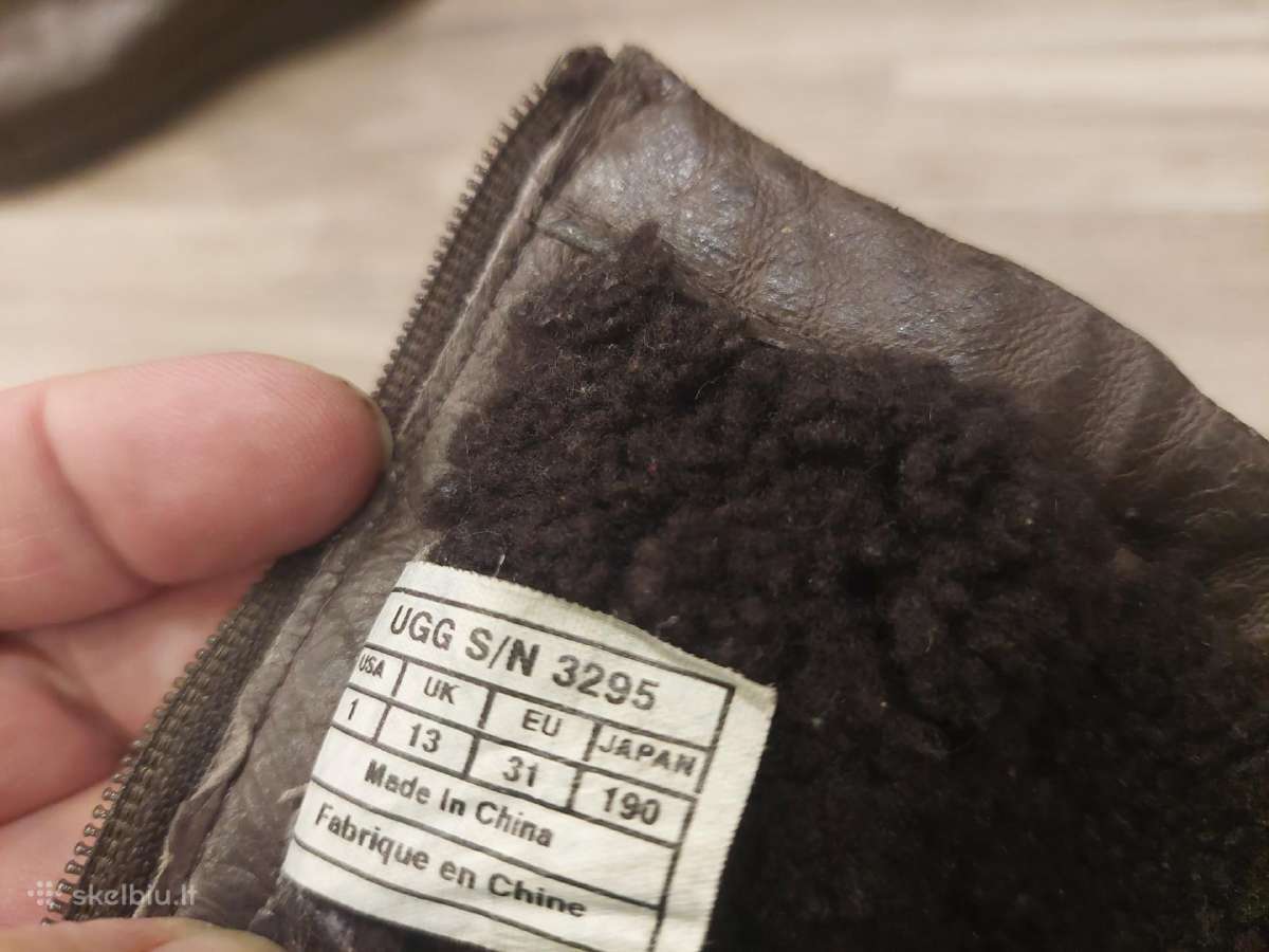Ugg natūralios odos ir kailio batai 31 dydžio - nuotraukos Nr. 5
