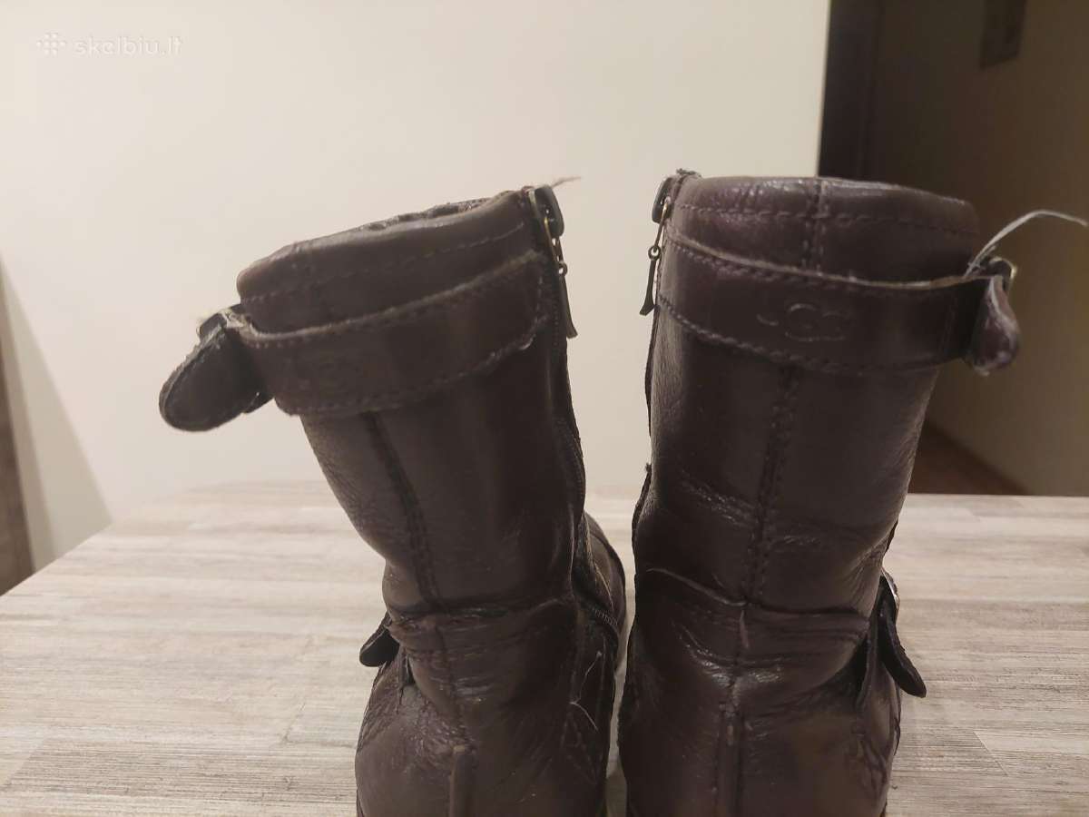 Ugg natūralios odos ir kailio batai 31 dydžio - nuotraukos Nr. 3