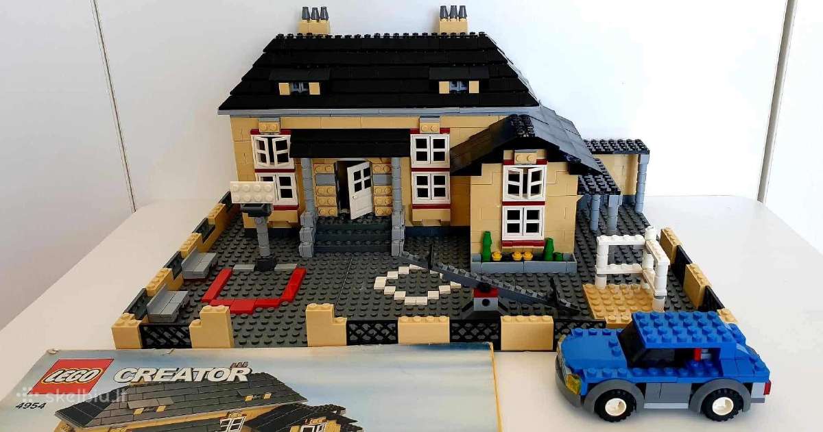 Lego 4954 Creator Model Town House - nuotraukos Nr. 2