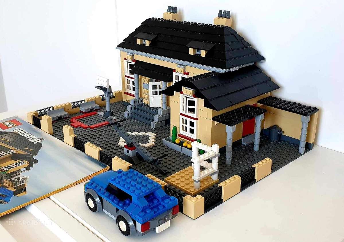 Lego 4954 Creator Model Town House - nuotraukos Nr. 4