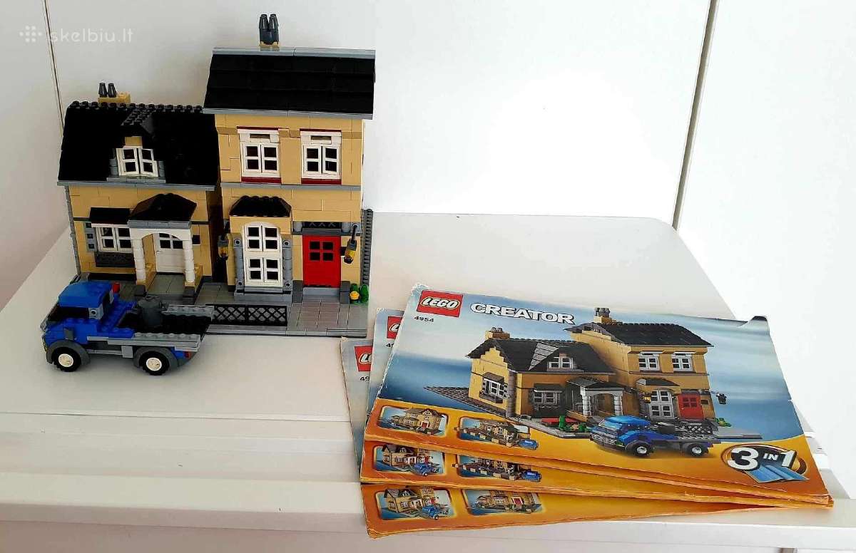 Lego 4954 Creator Model Town House - nuotraukos Nr. 5