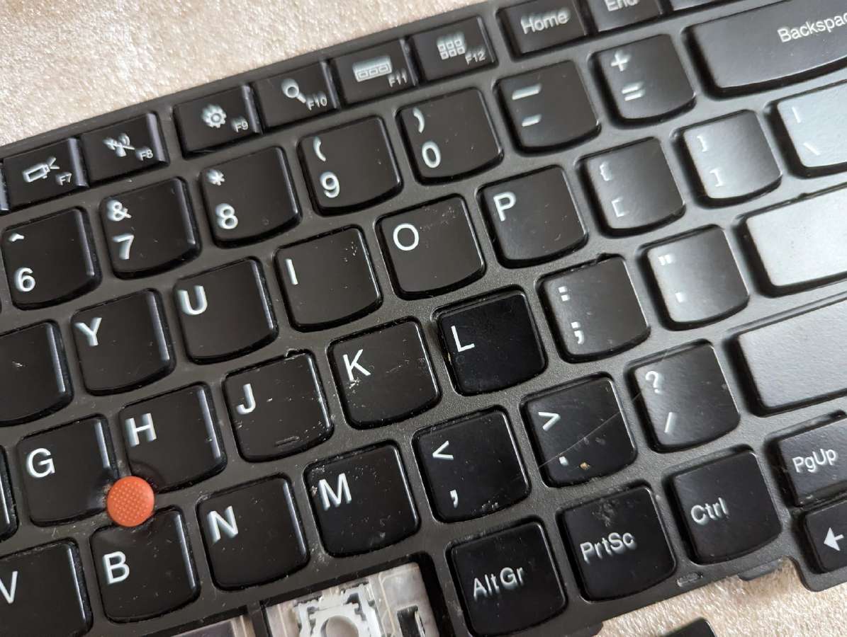 Thinkpad klaviatūra