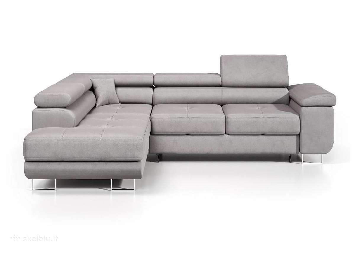 Minkštas kampas Francis su miego f-ja 274x203 cm