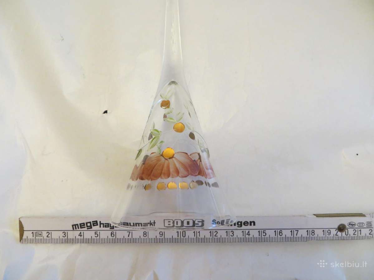 Grafinas antikvarinis 26cm, taurė, su piešiniu - nuotraukos Nr. 28