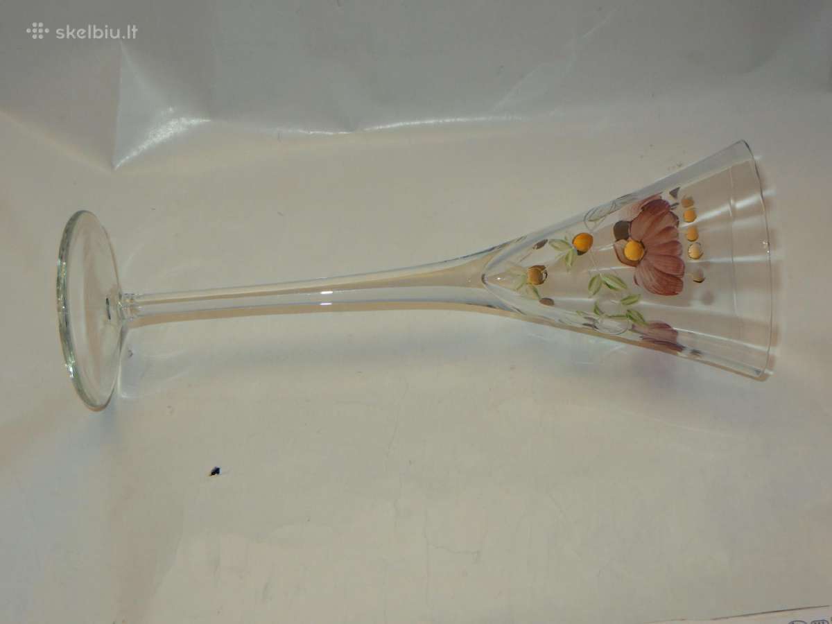 Grafinas antikvarinis 26cm, taurė, su piešiniu - nuotraukos Nr. 29