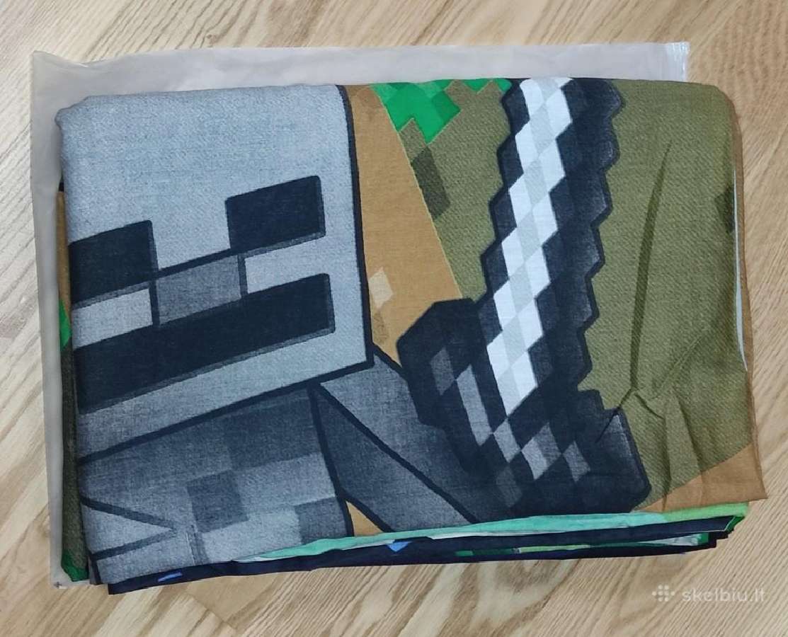Vaikiška patalynė Minecraft - nuotraukos Nr. 4