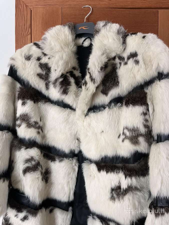 Vintage triušio kailinukai S dydis - nuotraukos Nr. 2